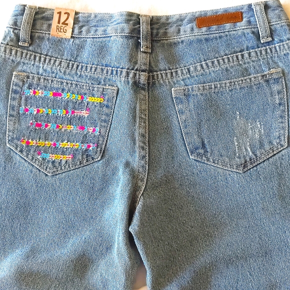 NWT. Limited Too Girl's Jeans with sparkling design. - Picture 5 of 5